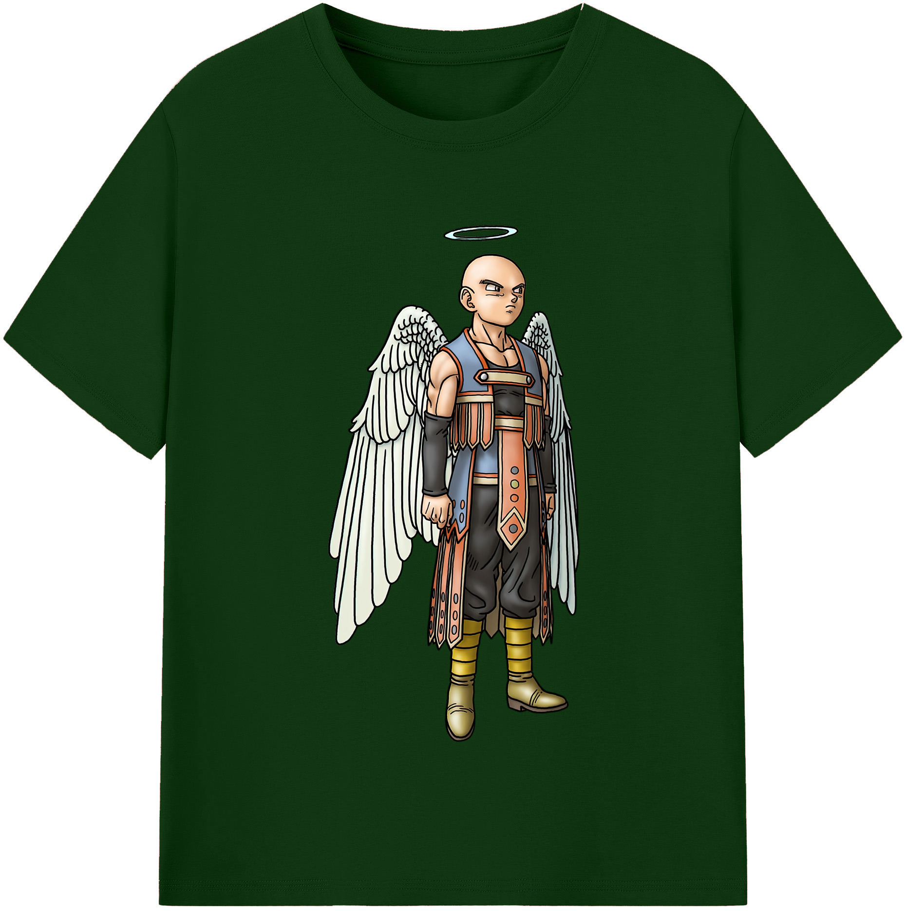 （画像用） ドラゴンクエスト Doragon Kuesuto Dragon Quest 綿100％半袖Tシャツ（フロントプリント）
